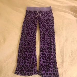 Derek heart purple pajama pants size small